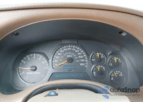 2002 Chevrolet Trailblazer Lt from USA, damaged, VIN 1GNDS13S222315430